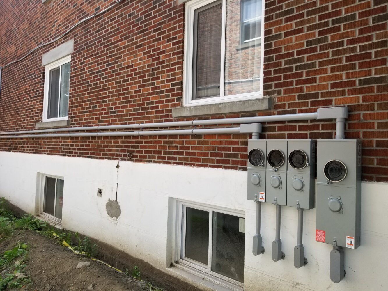 Exemple d'entrée électrique